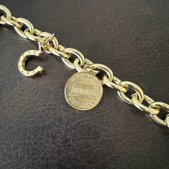 Purse Charm Gold Tone - Picture 3 of 7